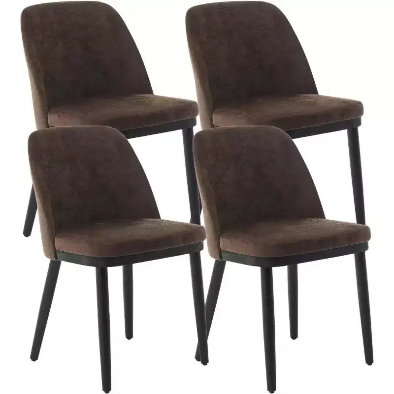Upholstered Dining Chairs, Modern Kitchen Chairs with Thick Cushions