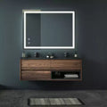 32x24inch Bathroom Led Classy Vanity Mirror with focused backplane,High Lumen,Dimmable Touch,Wall Switch Control