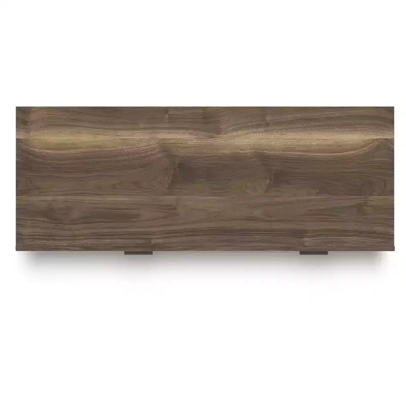 by Commode 6 tiroirs moderne - Meuble de rangement de style Mid-Century - Finition noyer brun