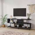TV Stand for TVs up to 65 Inch, Entertainment Center with Power Outlet, TV and Media Consol