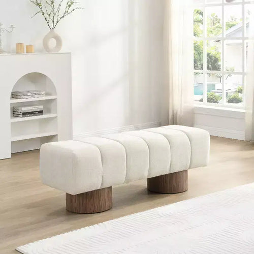 Banc de salle à manger multifonctionnel contemporain en chenille, 50 modèles