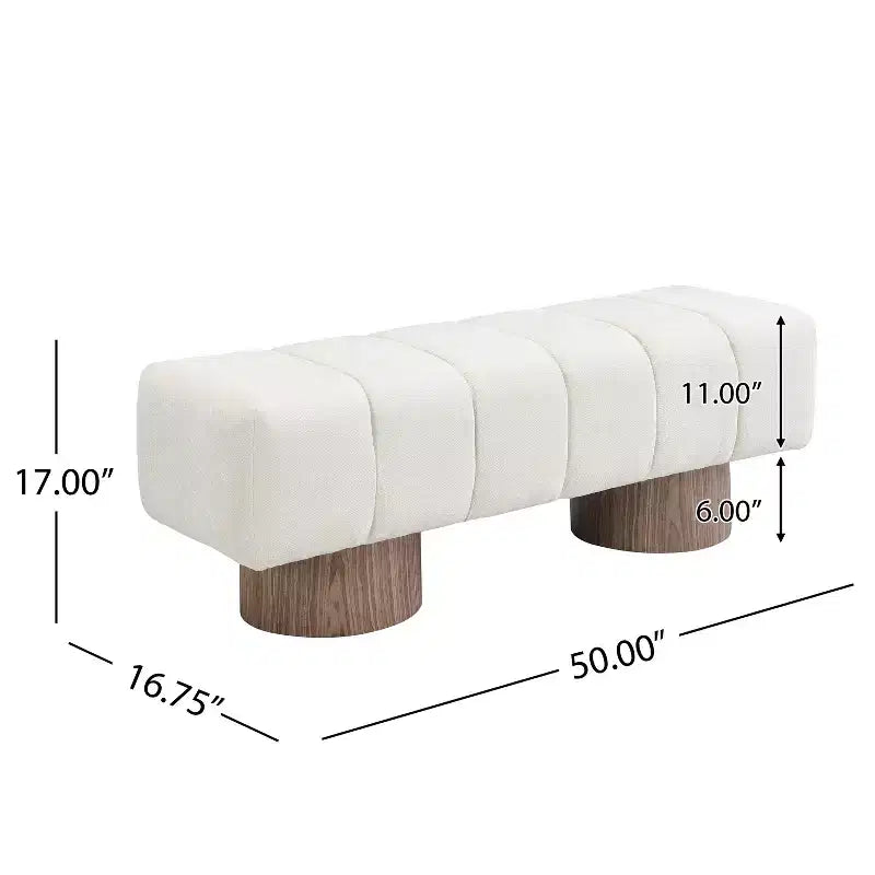 Banc de salle à manger multifonctionnel contemporain en chenille, 50 modèles