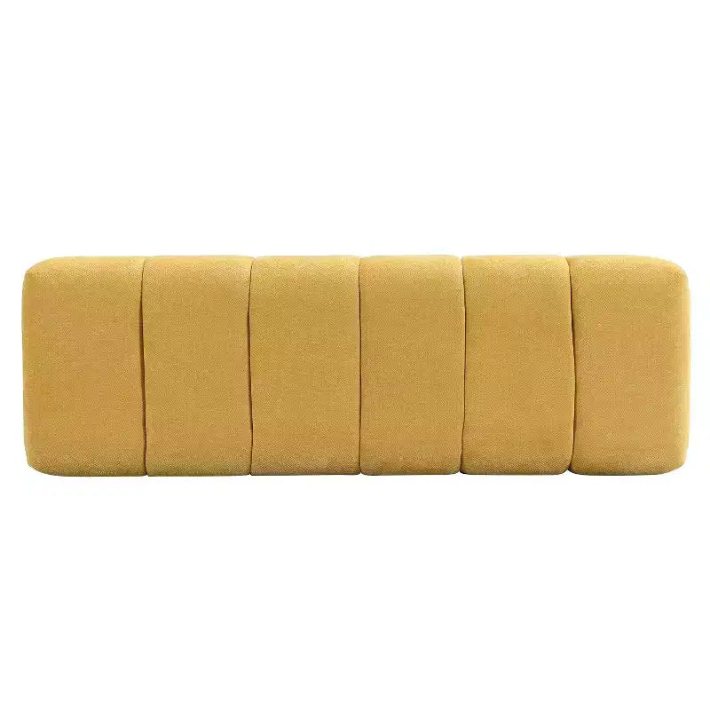Banc de salle à manger multifonctionnel contemporain en chenille, 50 modèles