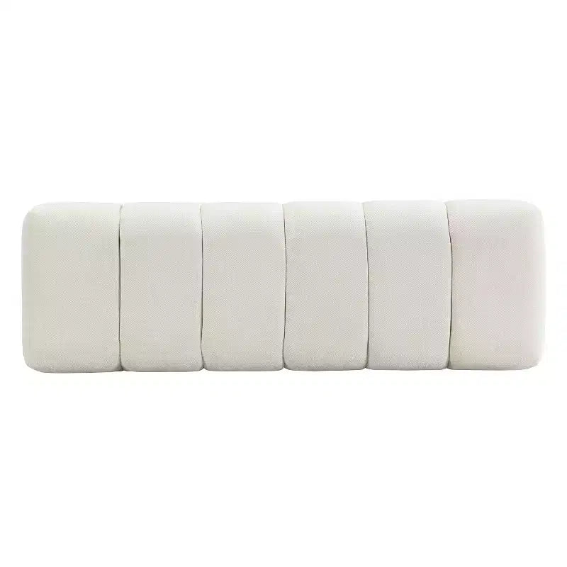 Banc de salle à manger multifonctionnel contemporain en chenille, 50 modèles