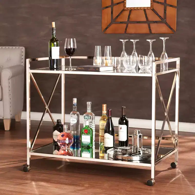 Bar Cart - Gold