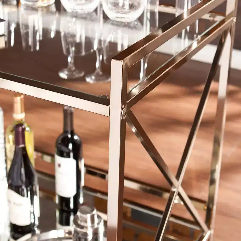 Bar Cart - Gold