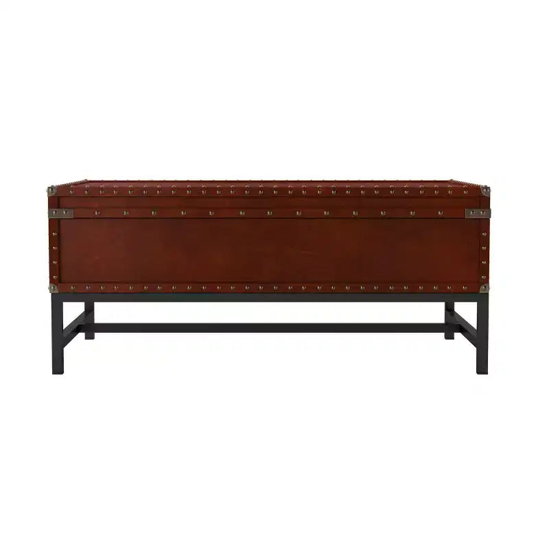 Storage Cocktail Table - Brown