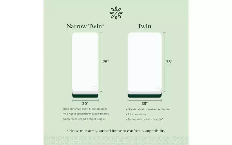 6 Inch Foam and Spring Hybrid Mattress [New Version], Twin, Medium Firmness, Durable Support, Certified Safe Foams & Fabric, Mattress in A Box