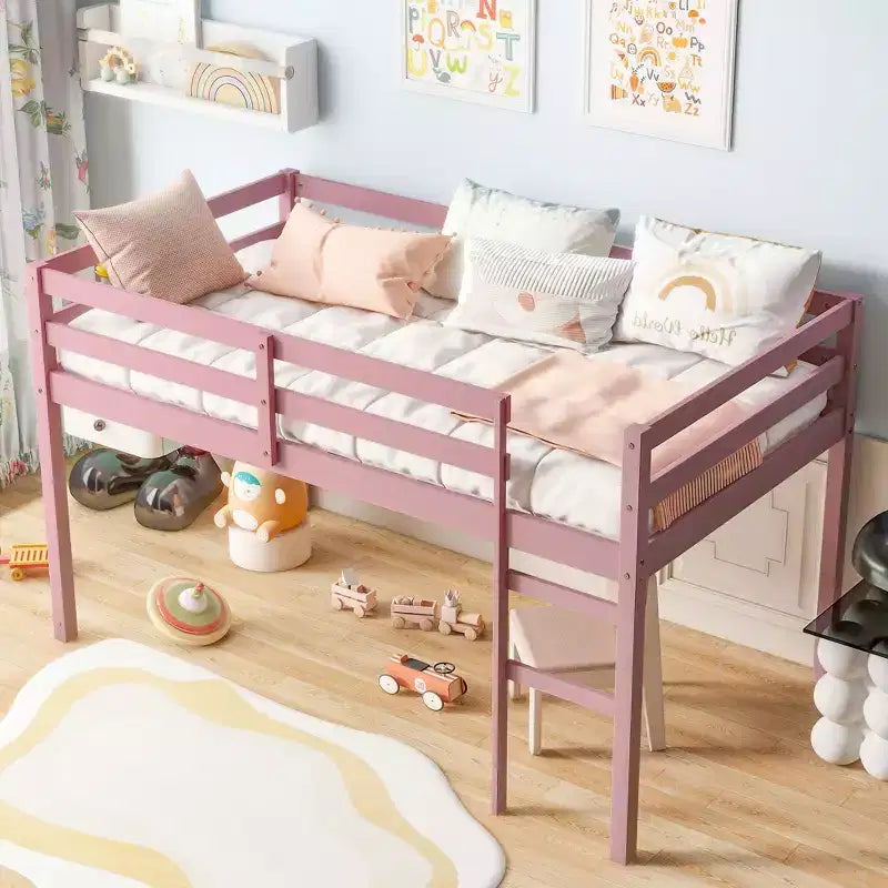 Queen Bed Frame Noise-Free Design High Weight Capacity Metal Slat Support
