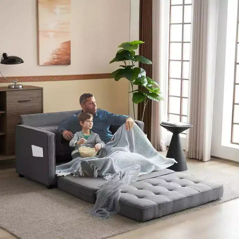 |53.5 inch Upholstered Sleeper Sofa