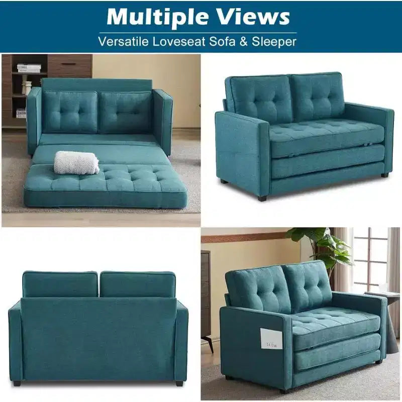 |53.5 inch Upholstered Sleeper Sofa