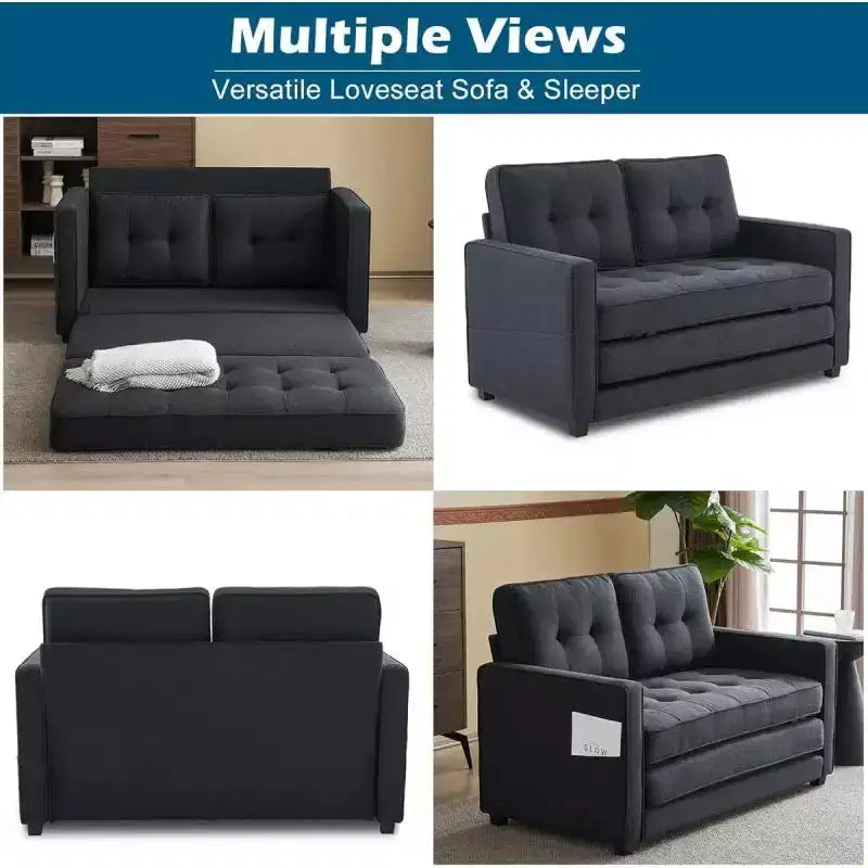 |53.5 inch Upholstered Sleeper Sofa